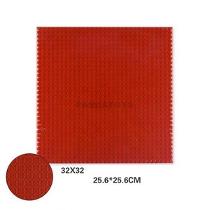 Pelat populer Tiongkok mainan Baseplate tebal 32x32*32 Dot untuk permainan anak mainan Swakarya batu bata bangun lucu mainan Baseplate plastik PA10014 - Product Image 4