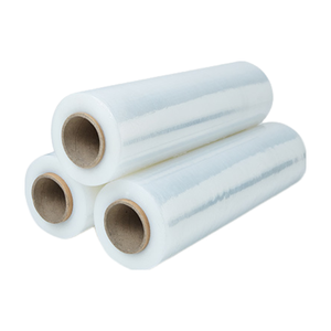 Película Estirable Transparente de Polietileno Directo de Fábrica, Rollo de 500 mm de Ancho, Película de Plástico para Embalaje, 300 m de Longitud - Product Image 5