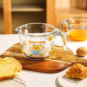 Tasse à mesurer en verre de 1000 ml graduée, résistante à la chaleur, pour la farine, utilisation en cuisine - Product Image 4