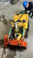 Robot sur chenilles Machine de nettoyage Machine de dragage de canalisations Robot d'égout Robot de dragage de canalisations pour le nettoyage des égouts Desilting