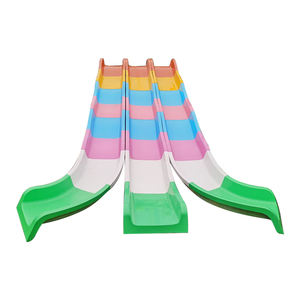 Attrezzatura per Parco Giochi Acquatico Estivo per Bambini, Scivolo Arcobaleno Interno in Fibra di Vetro, Giardino Educativo, Dimensioni Personalizzabili - Product Image 6