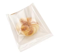 Sac de papier biodégradable de poche de déjeuner-Kraft brun en gros pour le stockage de gâteau de sandwich de pain