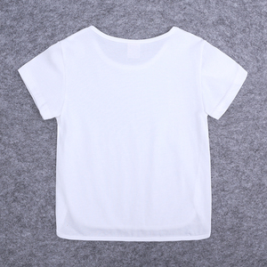 เสื้อผ้าเด็กผู้หญิงสีพื้นผ้าฝ้ายสำหรับฤดูร้อนปี 2019 ขายส่ง - Product Image 5