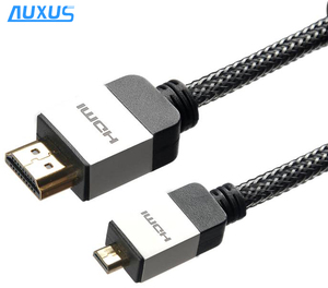 24K chapado en oro hdmi <span class=keywords><strong>tipo</strong></span> <span class=keywords><strong>c</strong></span> <span class=keywords><strong>a</strong></span> d <span class=keywords><strong>tipo</strong></span> de <span class=keywords><strong>cable</strong></span> con 1080P 3D 4k soporte <span class=keywords><strong>ethernet</strong></span> hdmi - Product Image 1