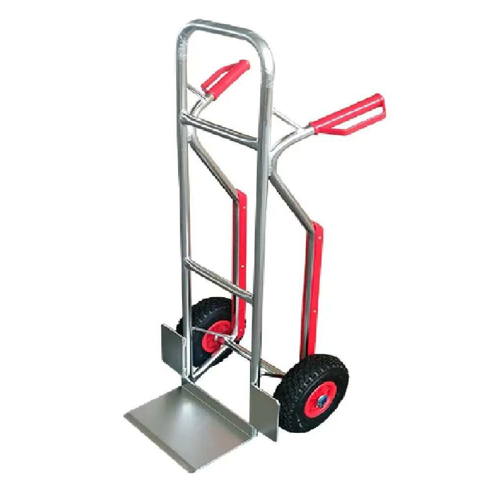 Tweewielige Handtruck Handtruck Trolley Handtruck Zware Laadvermogen Dolly