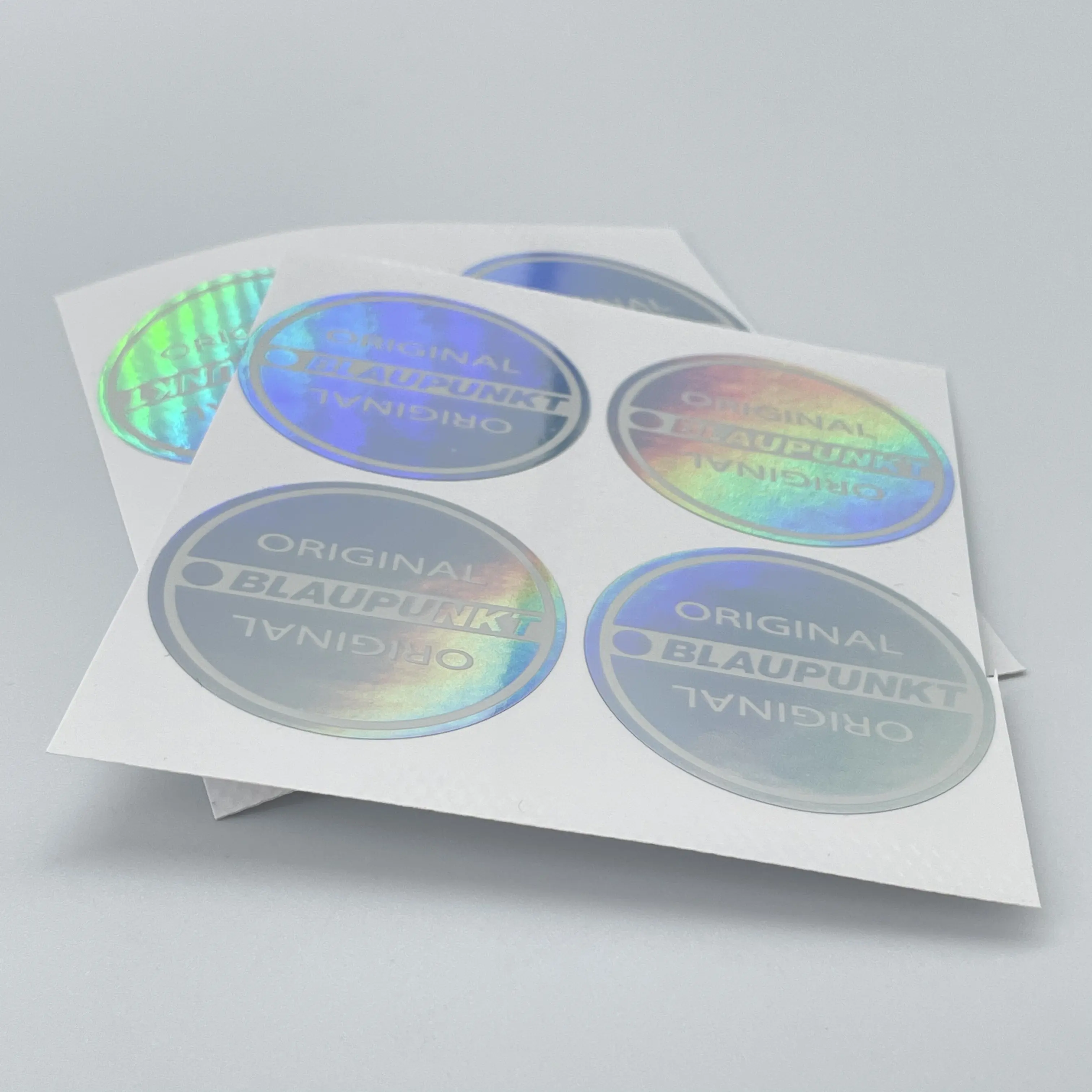 Hot Sale custom designed waterproof Hologram Label sticker products printing packaging logo holographic stickers