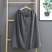 Custom Logo Luxury Salon Fitness Spa Microfiber Towels Body Wraps Dress Bathtub Towel Robe