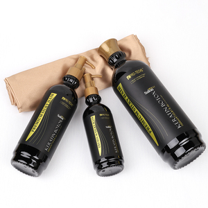 Kératine <span class=keywords><strong>bottox</strong></span> collagène brésilien lisser traitement pour cheveux bouclés ondulés lisse soyeux crème de traitement aux protéines de kératine - Product Image 4