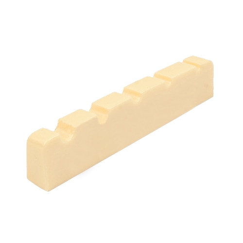 Dado In Osso Di Mucca Per Basso Elettrico 4 Corde - Tono Migliore, Naturale, Dimensioni 38x5x3.5 Mm