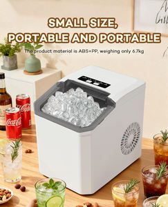 Máquina de Hielo Portátil Bullet con Tanque de Agua Externo de 1.5L, Carcasa de Plástico para Uso en Casa, Auto, Hotel y Exteriores - Product Image 3