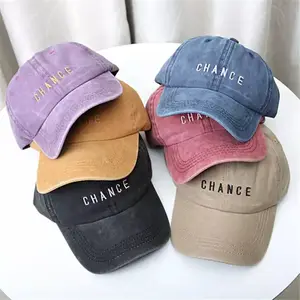 Let Baseball Hats Fashion Multi-color Baseball Cap Unisex Custom Dad Hat With Embroidered Letter