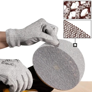 Disco de pantalla de lijado sin polvo 16 pulgadas 125mm 5 pulgadas 80 grano 5 pulgadas disco de lijado de malla - Product Image 1