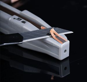 Wood Eyebrow Pencil <b>Sharpener</b> Flat Thin Tip Groove <b>Tool</b> for Cosmetic Makeup Pencil Refill - Product Image 5