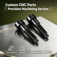 Pièces mécaniques en aluminium et acier inoxydable, usinage sur mesure, pièces en aluminium fabriquées sur mesure, service de tournage CNC pour machines industrielles