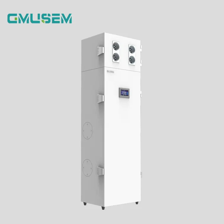 Diskon sistem HVAC unit pemulihan energi vertikal hemat energi dan pemulihan panas udara kualitas terbaik ke udara ERV/HRV