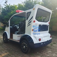 Vehículo Eléctrico de Alta Calidad, Mini Auto Eléctrico de Nueva Energía, Vehículo Eléctrico de Cuatro Ruedas para Comunidades y Patrullaje Escolar