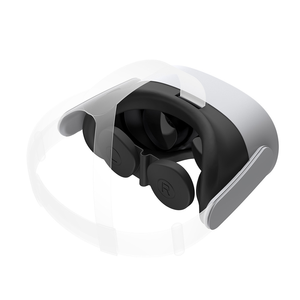 Lente antiarañazos a prueba de polvo de alta calidad, cubierta protectora de silicona para gafas <span class=keywords><strong>VR</strong></span> para Oculus <span class=keywords><strong>Quest2</strong></span>/3S <span class=keywords><strong>VR</strong></span>, accesorios - Product Image 2