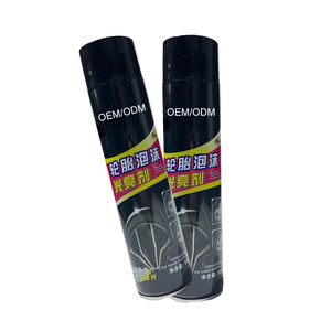 टायर टायर चमक गीला लग रहा एरोसोल तरल स्प्रे जेल कार देखभाल उत्पाद ऑटोफॉफ कार सफाई स्प्रे - Product Image 2