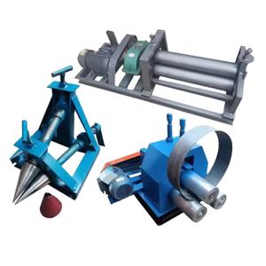 Máquina laminadora de placas eléctrica, máquina laminadora de placas manual, máquina dobladora de perfiles de placas de acero inoxidable de tres rodillos - Product Image 3