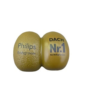 Custom Logo Printed Foam Myrtle Shape Squeeze Stress Relief Toy Promotional Gift for Corporate Events Happyfoam Brand All Ages
