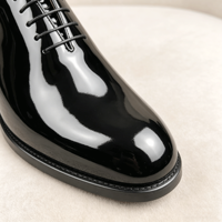 Premium Herren-Lacklederschuhe Hochglanz Formelle Oxfords Anzugschuhe für Hochzeit Gala Luxuriöse Hochglanz-Business-Schuhe
