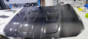 Kit carrosserie en fibre de carbone véritable G80 G82, capot moteur, capot avant pour <span class=keywords><strong>BMW</strong></span> G80 M3 M4 G82 G83, style AC - Product Image 3