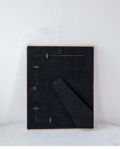 تخصيص لينة الجلد ودية الشعور جودة عالية الضأن الصوف إطار الصورة الخشب - Product Image 6