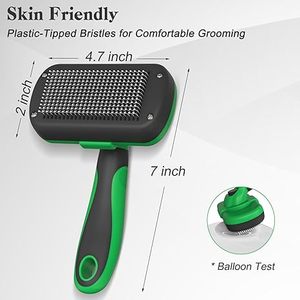 Spazzola Autopulente Portatile Swihauk - Strumento Delicato per la Toelettatura e la Rimozione del Pelo di Cani e Gatti, Facile da Usare - Product Image 4