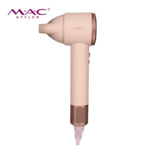 Фен For Styler Rose <span class=keywords><strong>Gold</strong></span> Salon Hotel, 1600 Вт, высокоскоростной, ионный, с двигателем постоянного тока, 3 режима скорости, 3 температурных режима, 1 холодный обдув, элегантный подарок, люкс - Product Image 1