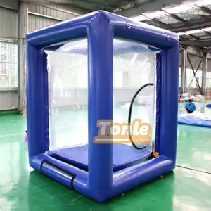 outdoor carnival inflatable cash cube game for sale