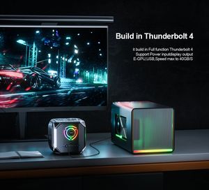 SOYEER nouveau et puissant MINI PC RTX 4060 graphiques i9 12900H ordinateur de jeu MINI PC DDR5 32G/64G, MAX 2T SSD Tank 03 - Product Image 3