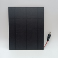 Mini panneaux solaires monocristallins 6v 3w panneau PV rechargeable 500ma populaire petit fournisseur Pannelli Fotovoltaici Monocristallino