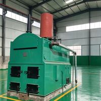 Boiler Air Panas Efisiensi Tinggi Berbahan Bakar Pelet Biomassa & Batubara Horizontal untuk Penggunaan Industri dan Aplikasi Pembangkit Listrik