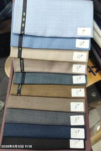 Luxuriöser T/R 80/20 Polyester-Viskose-Twill-Anzugstoff 24*31 300GSM Umweltfreundlich Schrumpfbeständig Knitterresistent Atmungsaktiv - Product Image 6