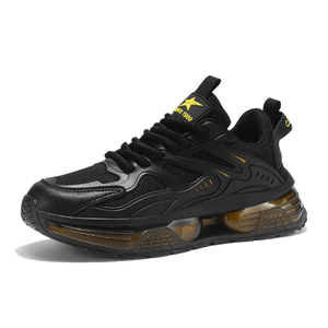 Zapatillas Deportivas Casuales para Hombre, para Todas las Temporadas, Cómodas, de Corte Bajo, con Cordones, Parte Superior Transpirable, Diseño de Suela Resistente al Desgaste, Antideslizantes - Product Image 1