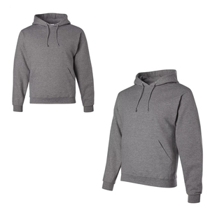 Sweat à capuche en molleton délavé à l'acide pour homme avec logo personnalisé, coupe classique, poche, polyester/coton uni, respirant, streetwear pour l'hiver - Product Image 6