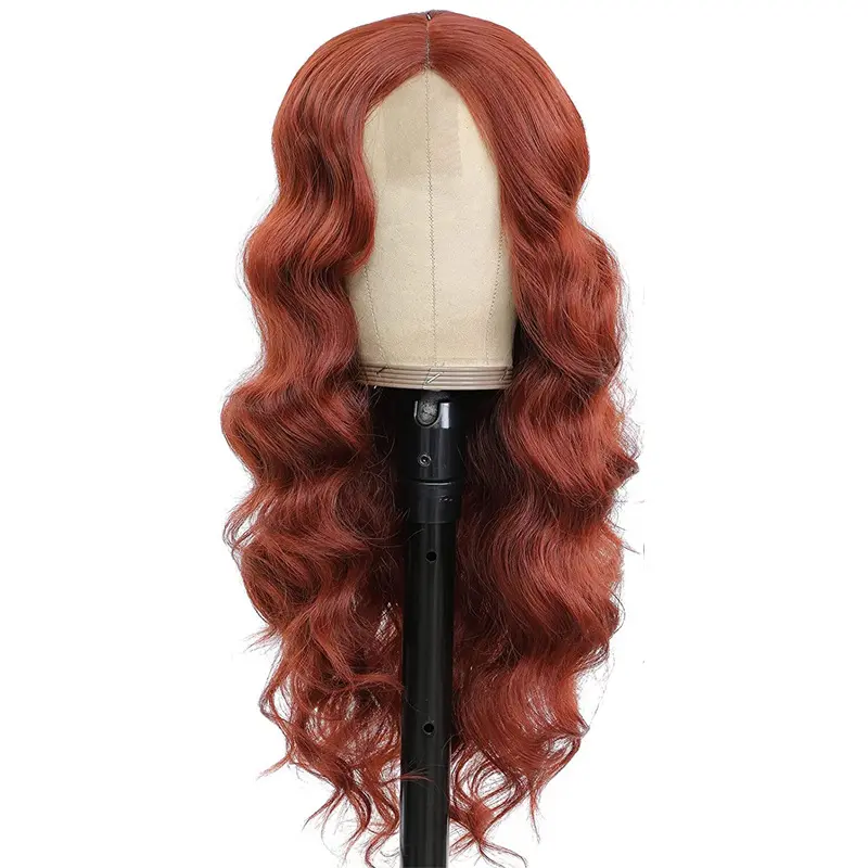 European and American fashion wigs Small Front Lace African Black Small Curly Wig chemical fiber long curly hair wig