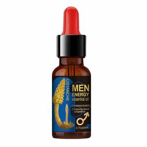 Aceite de Masaje Herbal para Agrandamiento del Pene 20ml para el Cuidado del Área Íntima No Resistente al Agua - Product Image 1