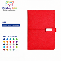Nouveau carnet de notes A5 en cuir PU de haute qualité avec fermeture à sangle, couverture rigide, multicolore, vente en gros, logo personnalisé