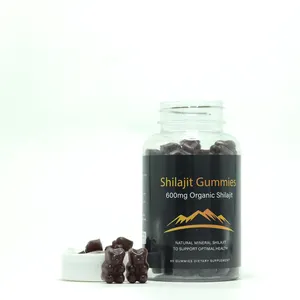 Shilajit Gummies High Nutritional Potency 600mg Organic Shilajit Immune Support Supplement, Energy Boost