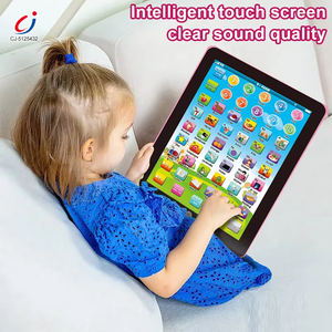 Chengji bébé tablette jouet apprentissage tactile ordinateur début éducatif anglais étude multifonctionnel bébé tablette avec lumière et musique - Product Image 2