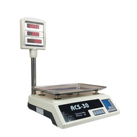 TS-816 Hot Selling 30Kg 40Kg 2G 5G Elektronische Prijsschaal Prijs Computing Schaal Fruit Schaal Met Balk Led