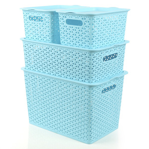 Wholesale Household Function Colorful Plastic Storage Boxes Food Container Clothes Storage Organizer Clothes Storage Box