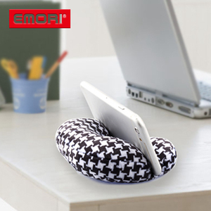 Cute Design Microfiber Portable 3 in 1 Universal Mobile Phone Holder <b>Stand</b> Cushion - Product Image 4