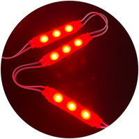 Lentille de matériel publicitaire rétroéclairage à 160 degrés DC12V 66x12mm Modules LED pour lettres de canal pour Source de conception de lumière LED