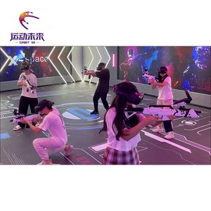 SportVR VR Space, Atracción de Realidad Virtual Comercial para Interiores/Exteriores, Juegos de Realidad Virtual 9D, Arena de Movimiento Libre, Simulador de Realidad Virtual para Guarderías y Hogares - Product Image 4