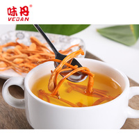 Champignons Cordyceps séchés et fruits en vrac, séchés AD, 500g/sac