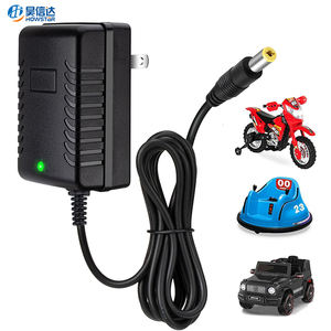 Chargeur de batterie en matériau PC 6V 1A CC personnalisé en usine pour les jouets de voiture électrique pour enfants - Product Image 1