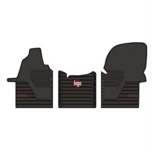 Vente en gros de tapis en caoutchouc pour intérieurs automobiles Tapis de sol de style sportif pour Mercedes Volkswagen Fournitures de <span class=keywords><strong>camion</strong></span> <span class=keywords><strong>Équipement</strong></span> d'origine - Product Image 2