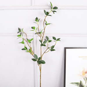 Bán buôn duy nhất nhân tạo Banyan lá <span class=keywords><strong>ELM</strong></span> lá trang trí trong nhà nhân tạo cây xanh - Product Image 3